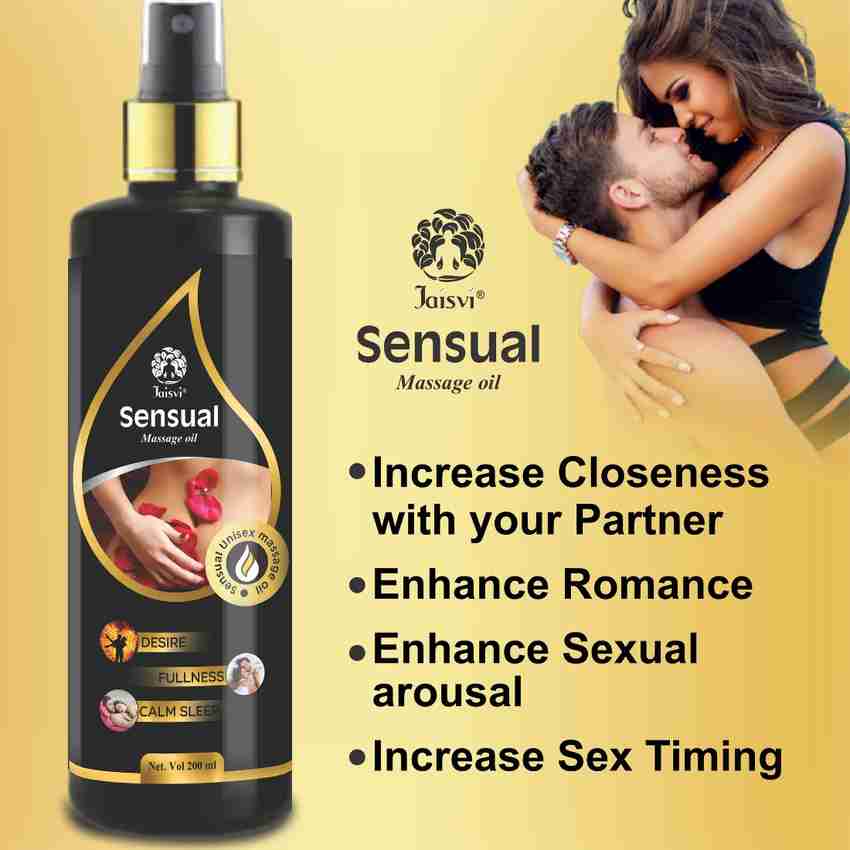 Jaisvi Sensual Massage Oil Desire Fullness Calm Sleep 200x3 ...