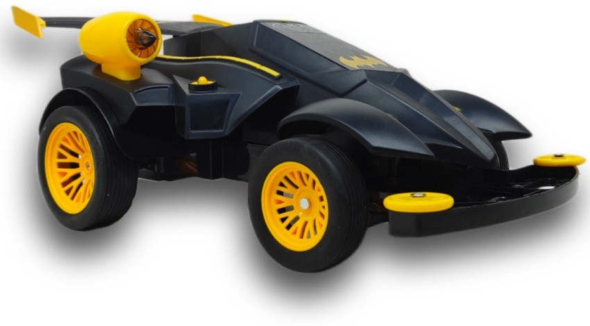 The Fun Basket Black-Yellow Batman RC Car Super Fast , Rechargeable  Battery, Kids RC Toy - Black-Yellow Batman RC Car Super Fast ,  Rechargeable Battery, Kids RC Toy . shop for The