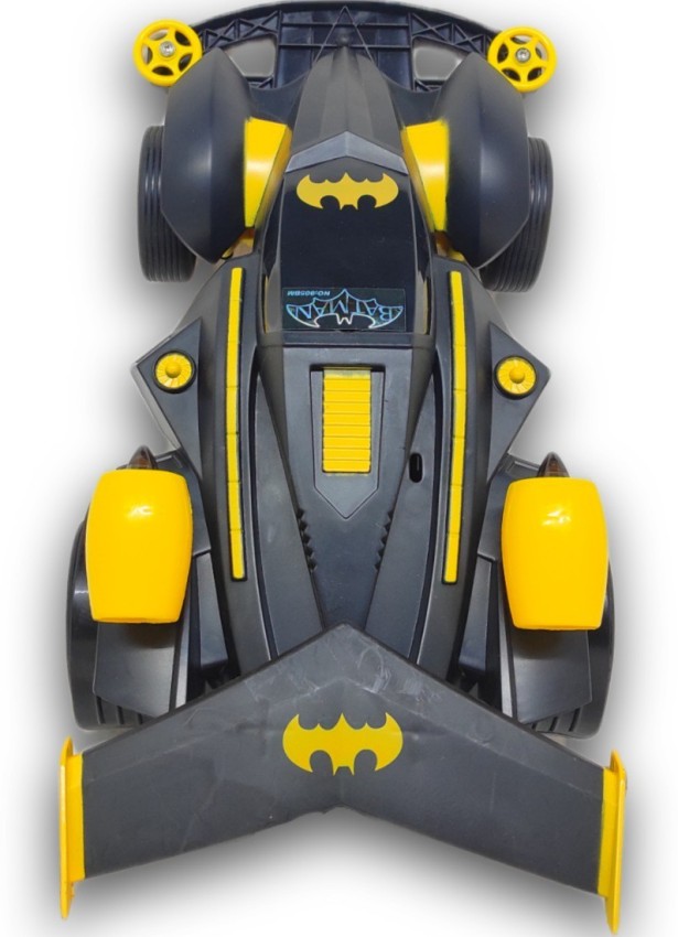 The Fun Basket Black-Yellow Batman RC Car Super Fast , Rechargeable  Battery, Kids RC Toy - Black-Yellow Batman RC Car Super Fast ,  Rechargeable Battery, Kids RC Toy . shop for The