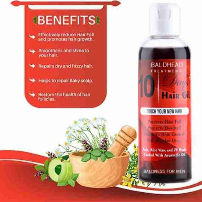 BALD HEAD 10 DAYS HAIR OIL ORIGINAL | PREVENTS HAIR FALL | PROMOTES HAIR GROWTH Hair Oil Price in India - Buy BALD HEAD 10 DAYS HAIR OIL ORIGINAL | PREVENTS HAIR BALD HEAD 10 DAYS HAIR OIL ORIGINAL | PREVENTS HAIR FALL | PROMOTES HAIR GROWTH Hair Oil Price in India - Buy BALD HEAD 10 DAYS HAIR OIL ORIGINAL | PREVENTS HAIR