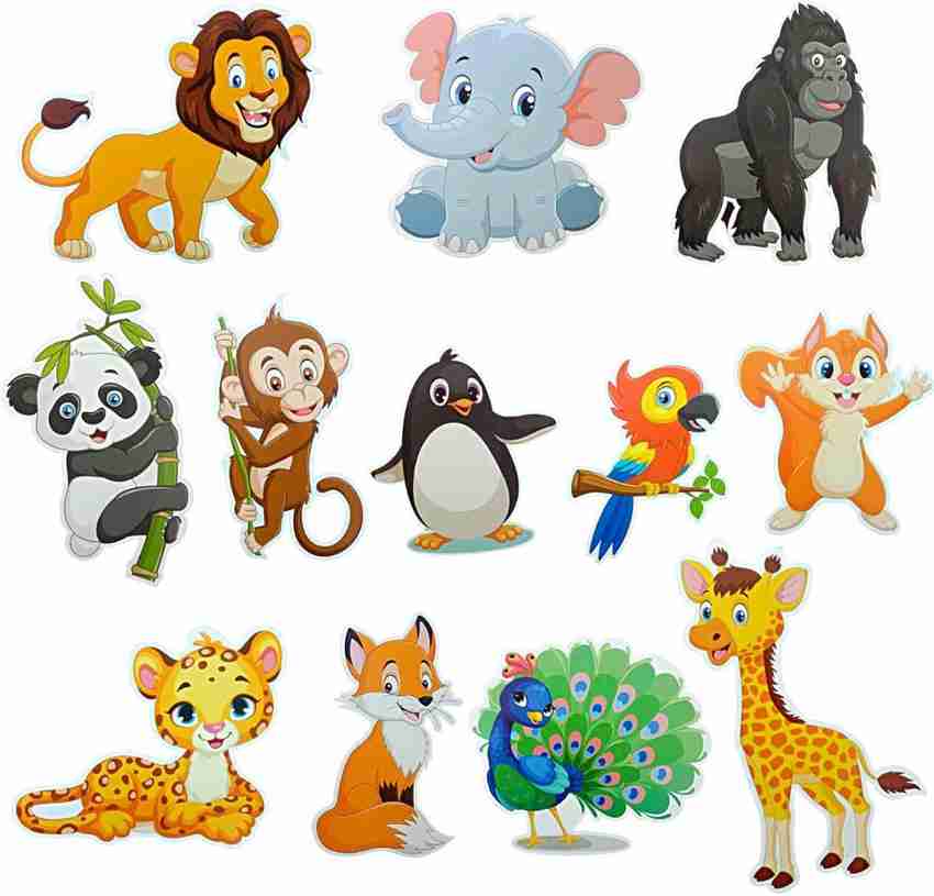 FLICK IN Animal Cutouts Animals Jungle Theme Birthday Decoration for Boys Room Decoration Paper Cut-outs Price in India - Buy FLICK IN Animal Cutouts Animals Jungle Theme Birthday Decoration for Boys Room FLICK IN Animal Cutouts Animals Jungle Theme Birthday Decoration for Boys Room Decoration Paper Cut-outs Price in India - Buy FLICK IN Animal Cutouts Animals Jungle Theme Birthday Decoration for Boys Room