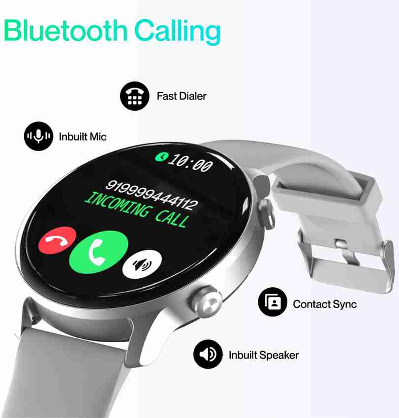 Ambrane wise roam 1.28 full hd display bluetooth clearance