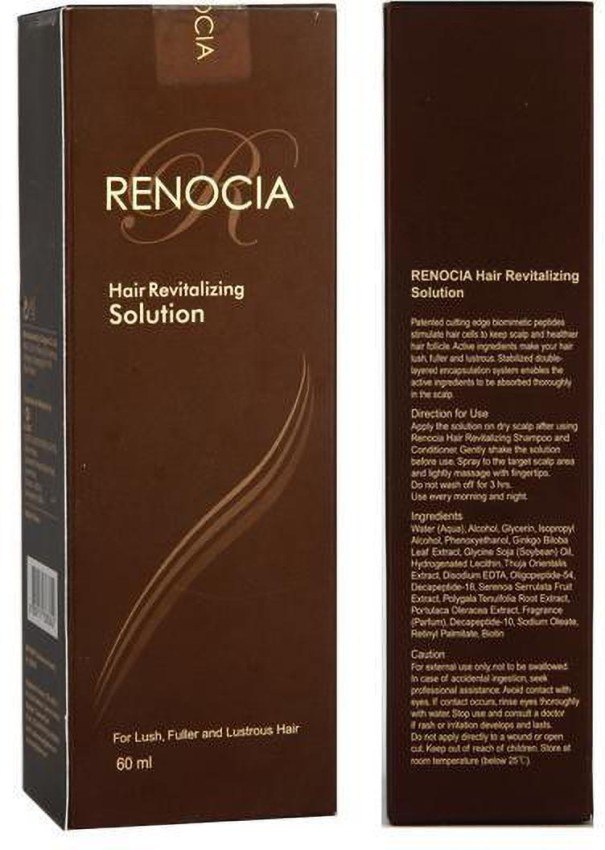 RENOCIA Hair Revitalizing Solution (60 ml) - Price in India, Buy RENOCIA Hair  Revitalizing Solution (60 ml) Online In India, Reviews, Ratings & Features  