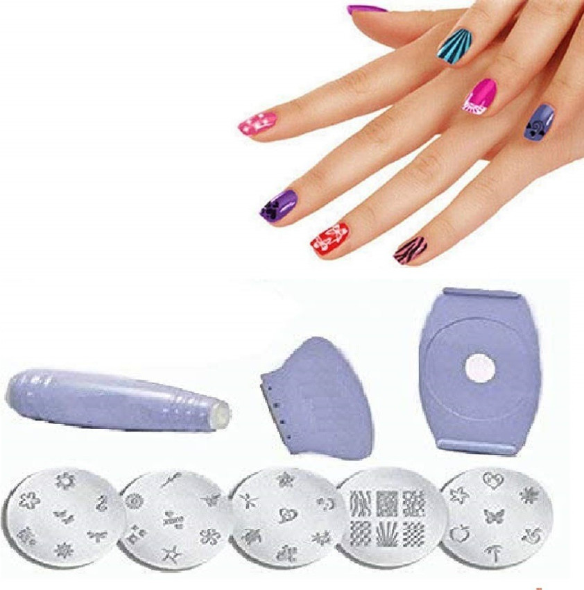 AADCART Saloon Express Stamping Professional Nail Polish Art Kit Decals Paint Stamp - Price in India, Buy AADCART Saloon Express Stamping Professional Nail Polish Art Kit Decals Paint Stamp Online In India, AADCART Saloon Express Stamping Professional Nail Polish Art Kit Decals Paint Stamp - Price in India, Buy AADCART Saloon Express Stamping Professional Nail Polish Art Kit Decals Paint Stamp Online In India,