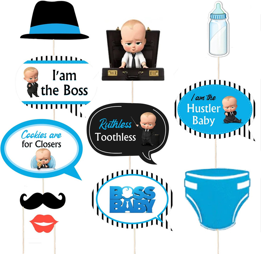 Boss Baby Theme Birthday Party Photo Booth Props Kit danielaboltres.de