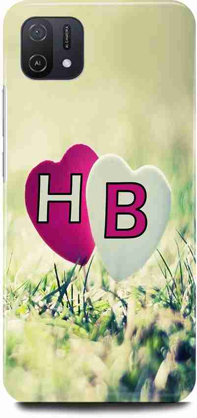 Jugga Back Cover For Oppo A16e Cph2421 H Loves B Name H Name B Letter Alphabet H Love B Name Jugga Shopsy In
