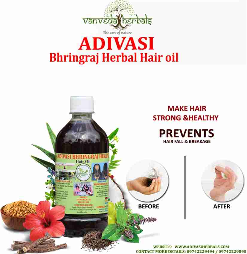 ADIVASI BHRINGRAJ Bhringraj 500ml First Lebal Hair Oil - Price in India,  Buy ADIVASI BHRINGRAJ Bhringraj 500ml First Lebal Hair Oil Online In India,  Reviews, Ratings & Features 