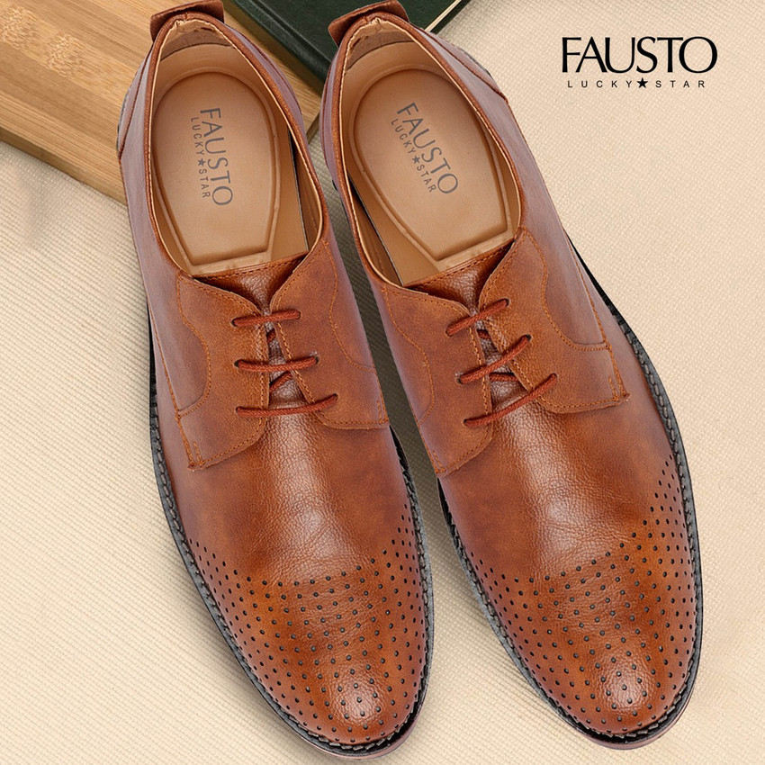FAUSTO Cap Toe Formal/Office Dress 