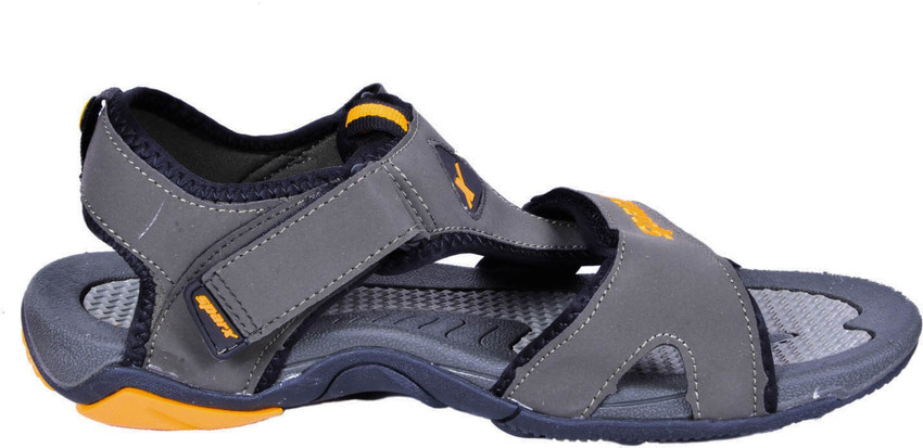 Sparx Men Olive, Yellow Sports Sandals 