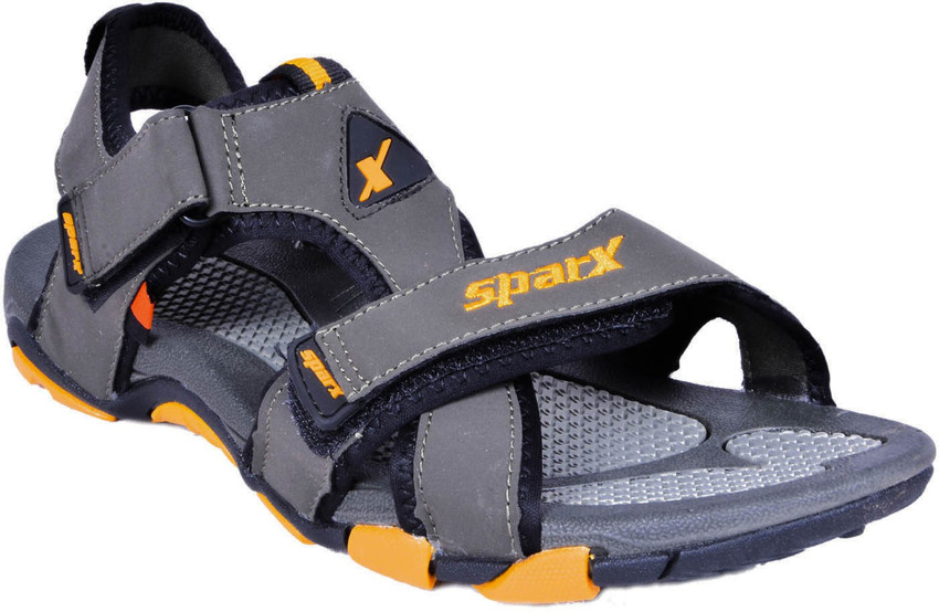 Sparx Men Olive, Yellow Sports Sandals 
