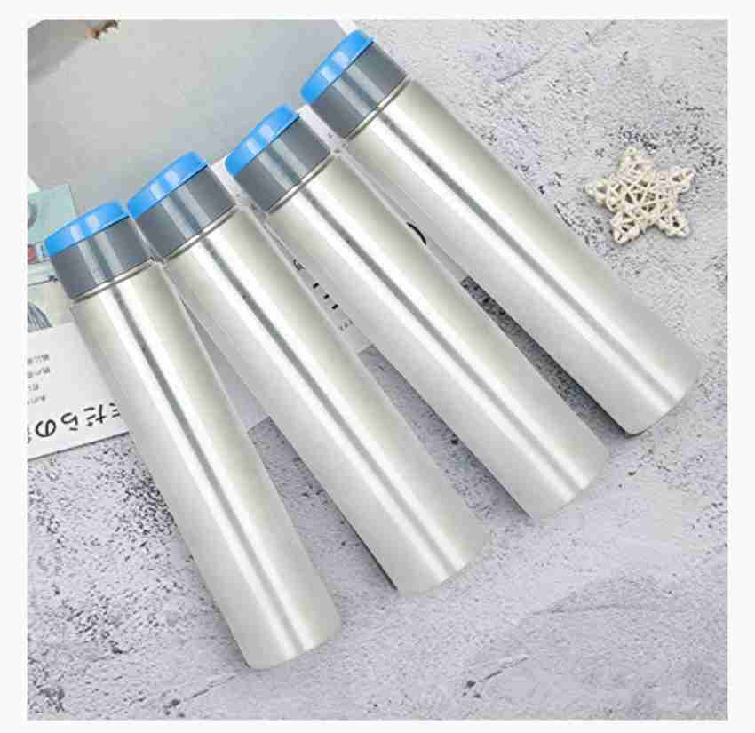 Steel 500ml Steel Water Bottle Fridge,School,Office,Gym,Sports,Blue cap Set  of 500 ml Bottle Price in India Buy Steel 500ml Steel Water Bottle  Fridge,School,Office,Gym,Sports,Blue cap Set of 500 ml Bottle online