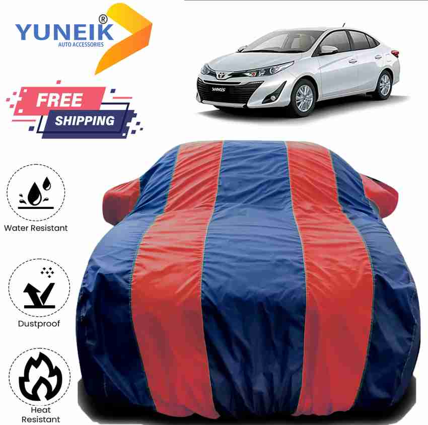 YUNEIK Car Cover For Toyota Yaris (With Mirror Pockets) Price in India  Buy YUNEIK Car Cover For Toyota Yaris (With Mirror Pockets) online at 