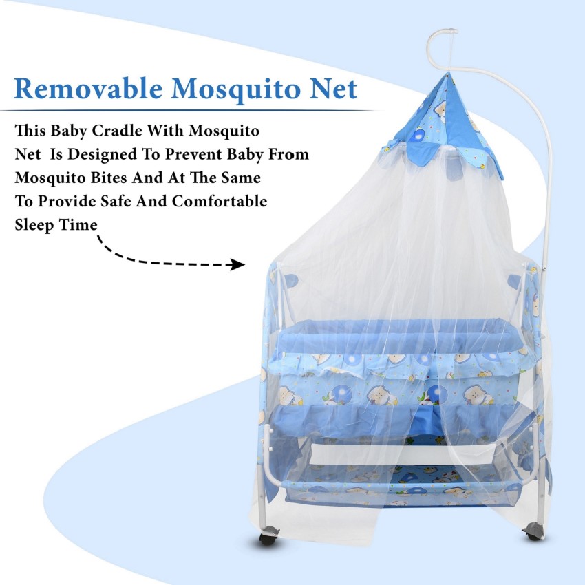 DASAN for baby boy and girls. Cradle With Swing And Mosquito Net . Bassinet - Buy baby Bassinet - Buy Babycare products in India. | Shopsy.in