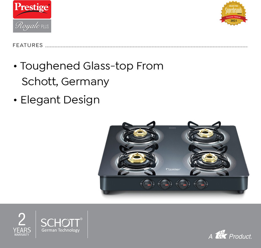 prestige royale gas stove 4 burner price