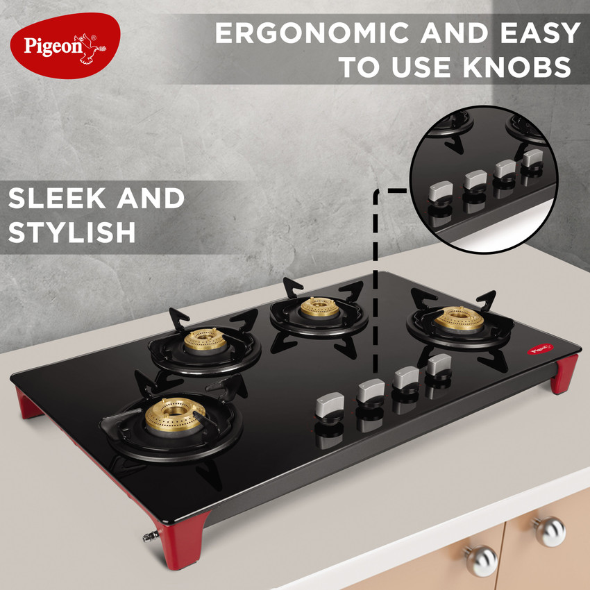 pigeon infinity gas stove 3 burner
