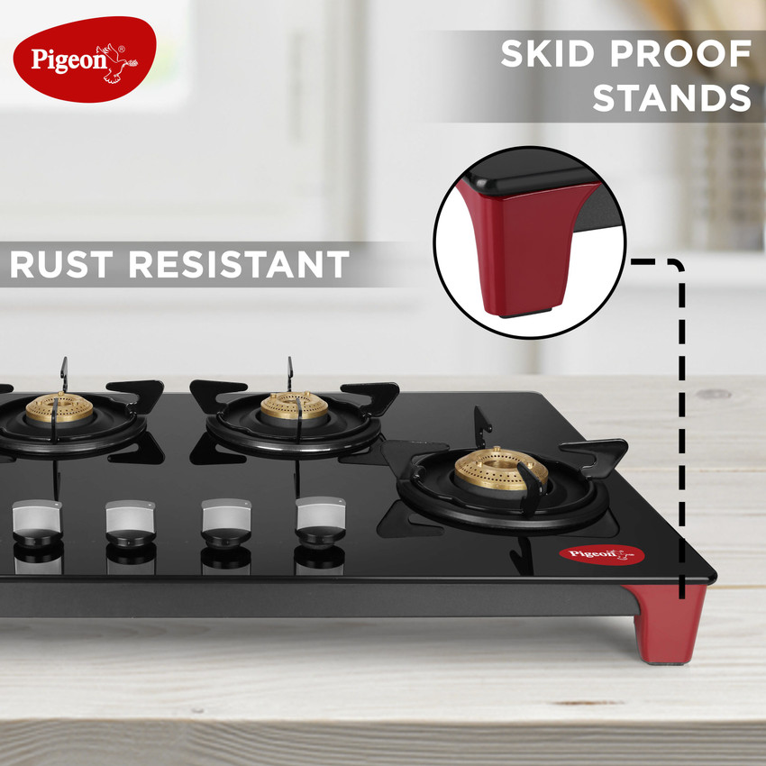 pigeon infinity 2 burner gas stove