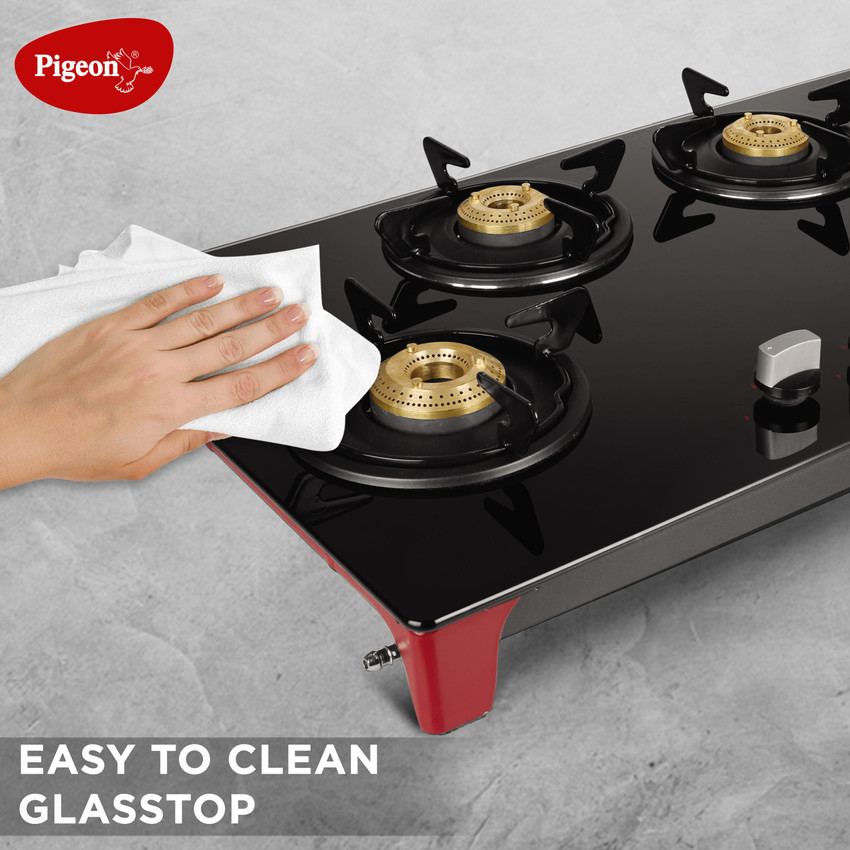 pigeon infinity gas stove 3 burner