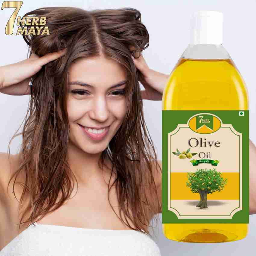 7Herbmaya Jaitun Oil ( Olive Oil)100 ML Hair Oil FOR MEN & WOMEN Hair Oil -  Price in India, Buy 7Herbmaya Jaitun Oil ( Olive Oil)100 ML Hair Oil FOR  MEN &