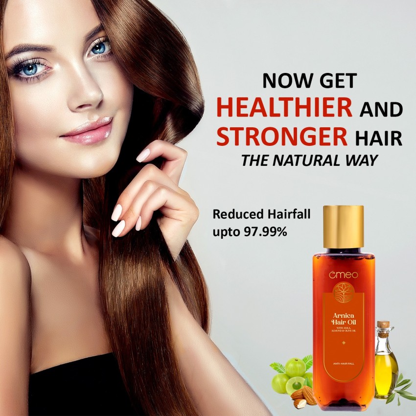 Omeo Arnica Jaborandi Hair Growth Oil For strong & Shiny Hair 200 ml Hair  Oil - Price in India, Buy Omeo Arnica Jaborandi Hair Growth Oil For strong  & Shiny Hair 200