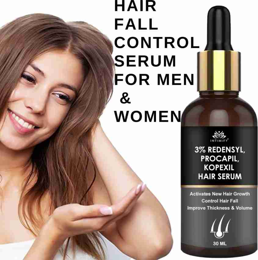INTIMIFY 3% Redensyl Procapil Kopexil Hair Serum for New Hair Growth,  Thickness & Volume - Price in India, Buy INTIMIFY 3% Redensyl Procapil  Kopexil Hair Serum for New Hair Growth, Thickness &