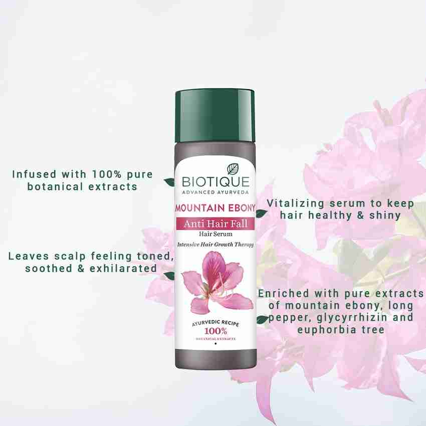 BIOTIQUE Mountain Ebony anti hair fall hair serum - Price in India, Buy BIOTIQUE Mountain Ebony anti hair fall hair serum Online In India, Reviews, Ratings & Features BIOTIQUE Mountain Ebony anti hair fall hair serum - Price in India, Buy BIOTIQUE Mountain Ebony anti hair fall hair serum Online In India, Reviews, Ratings & Features