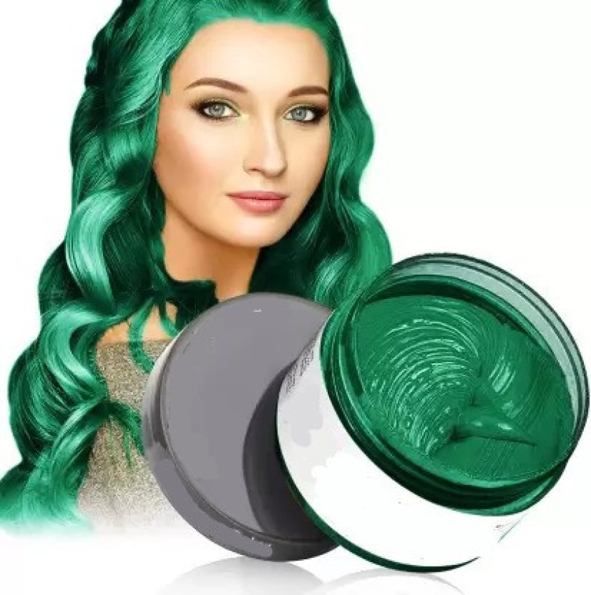 XTREME GLOSSY Temporary Hair color (Pack of 1, LIGTRUOM Temporary HT DARK  GREEN) Hair Wax Hair Mousse - Price in India, Buy XTREME GLOSSY Temporary  Hair color (Pack of 1, LIGTRUOM Temporary