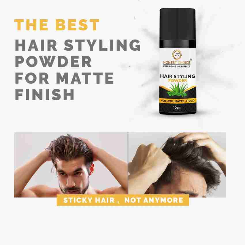 honest choice Hair Volumizing Powder Wax For Men | 24Hrs Strong Hold With Matte Finish Hair Styling | 100% Natural & Safe Hair Styling Powder Hair Powder Price in India - Buy honest choice Hair Volumizing Powder Wax For Men | 24Hrs Strong Hold With Matte Finish Hair Styling | 100% Natural & Safe Hair Styling Powder Hair Powder Price in India - Buy