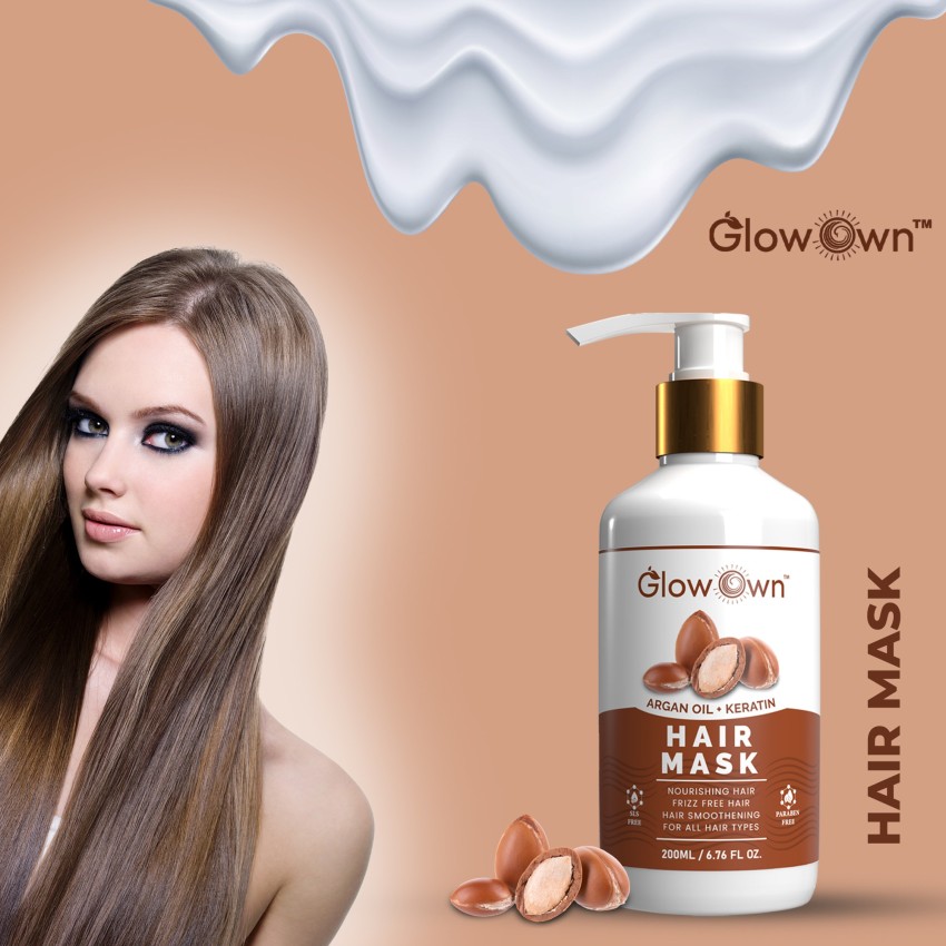 Buy PILGRIM Argan Oil Hair Mask With White Lotus  Camellia  Promotes  Growth Fights HairFall Online at Best Price of Rs 650  bigbasket
