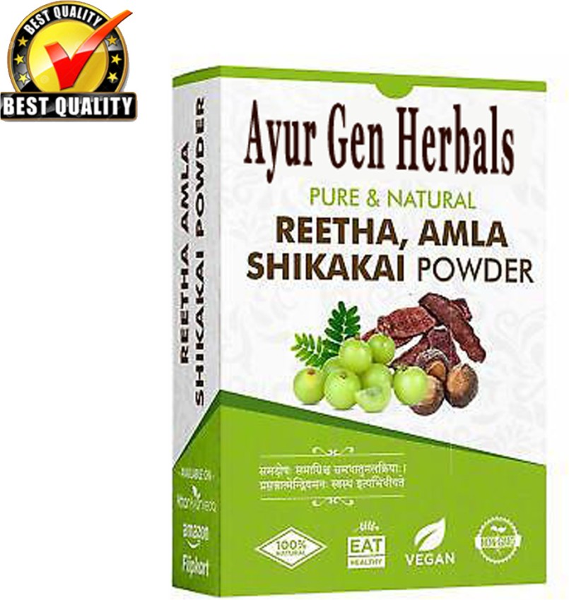 Soapnut Powder Aritha  Reetha Powder 100 gm  Kerala Naturals