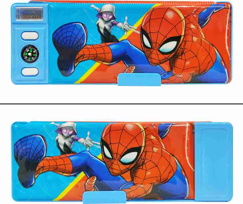 | Parteet Stationery Pencil Box cartoon Art Plastic Pencil Box - | Parteet Stationery Pencil Box cartoon Art Plastic Pencil Box -
