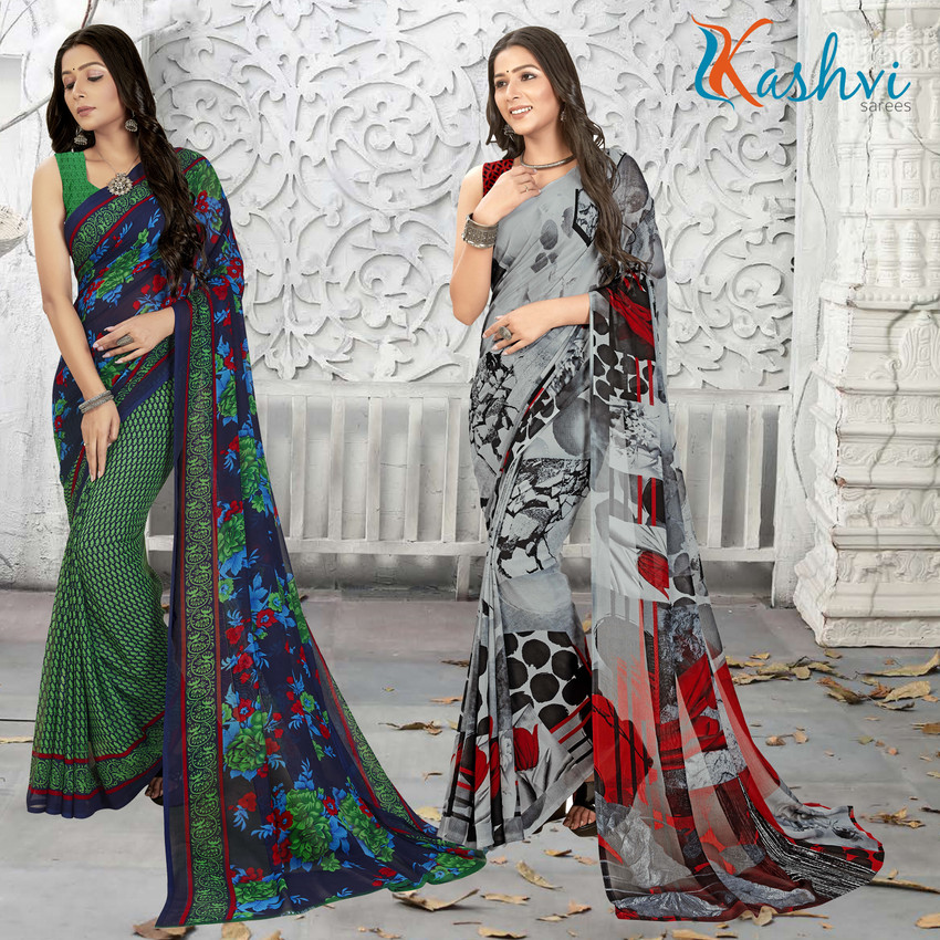 Daily wear georgette sarees hotsell