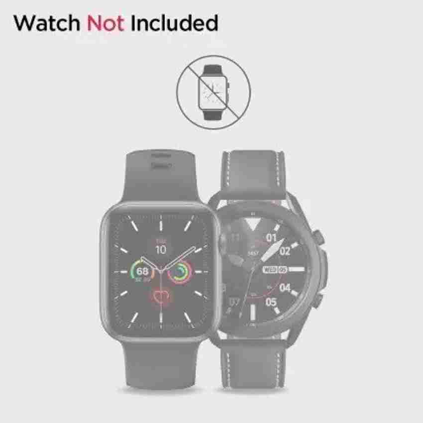 Blackcom Edge To Edge Tempered Glass for TTW Atina DZ09 phone Smartwatch -  Blackcom : Shopsy.in