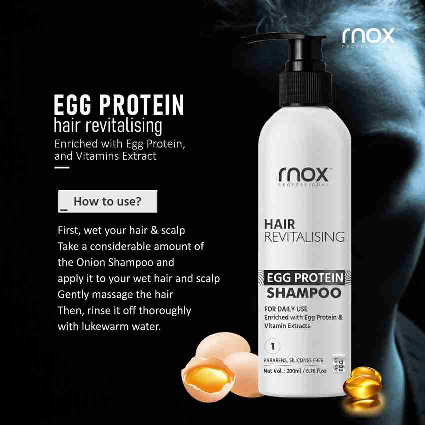 RNOX Egg Protein Shampoo for Hair Smoothening Shining | Shampoo for Silky Hair - Price in India, Buy RNOX Egg Protein Shampoo for Hair Smoothening Shining | Shampoo for Silky Hair Online RNOX Egg Protein Shampoo for Hair Smoothening Shining | Shampoo for Silky Hair - Price in India, Buy RNOX Egg Protein Shampoo for Hair Smoothening Shining | Shampoo for Silky Hair Online