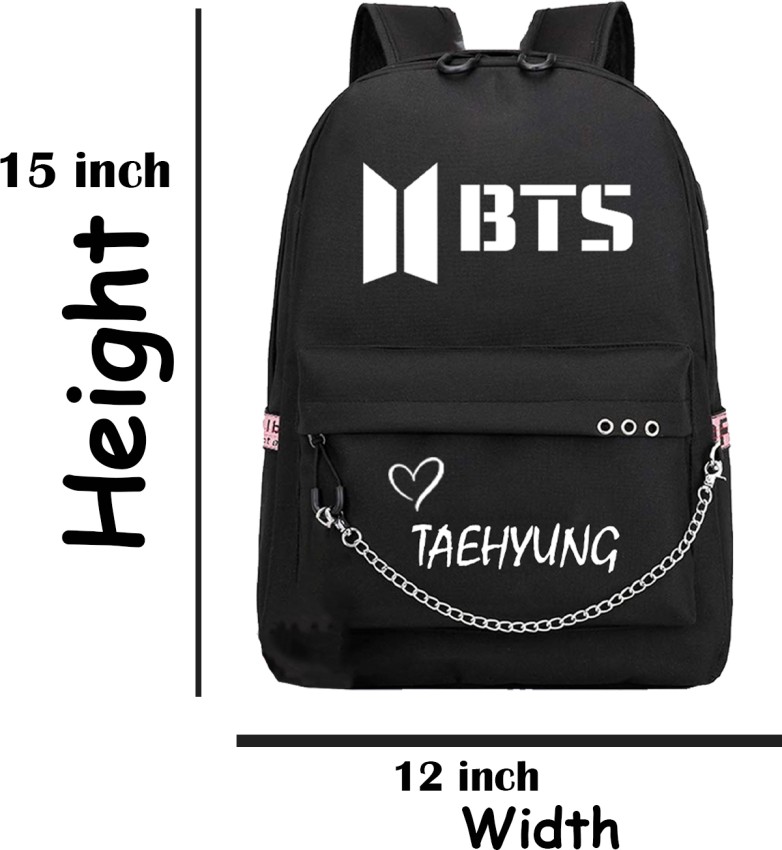 AIMTYD Kpop Fashion BTS Backpack Colleage Bookbag School Bag Jimin Suga Jin  Jhope RM jung kook V Fans Casual Daypack BTS Merchandise - - | Walmart  Canada
