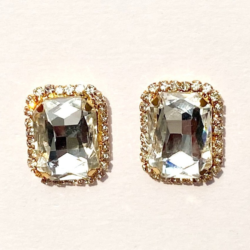 Le Vian Chocolate Diamond Stud Earrings 113 ct tw Round 14K Vanilla Gold   Jared