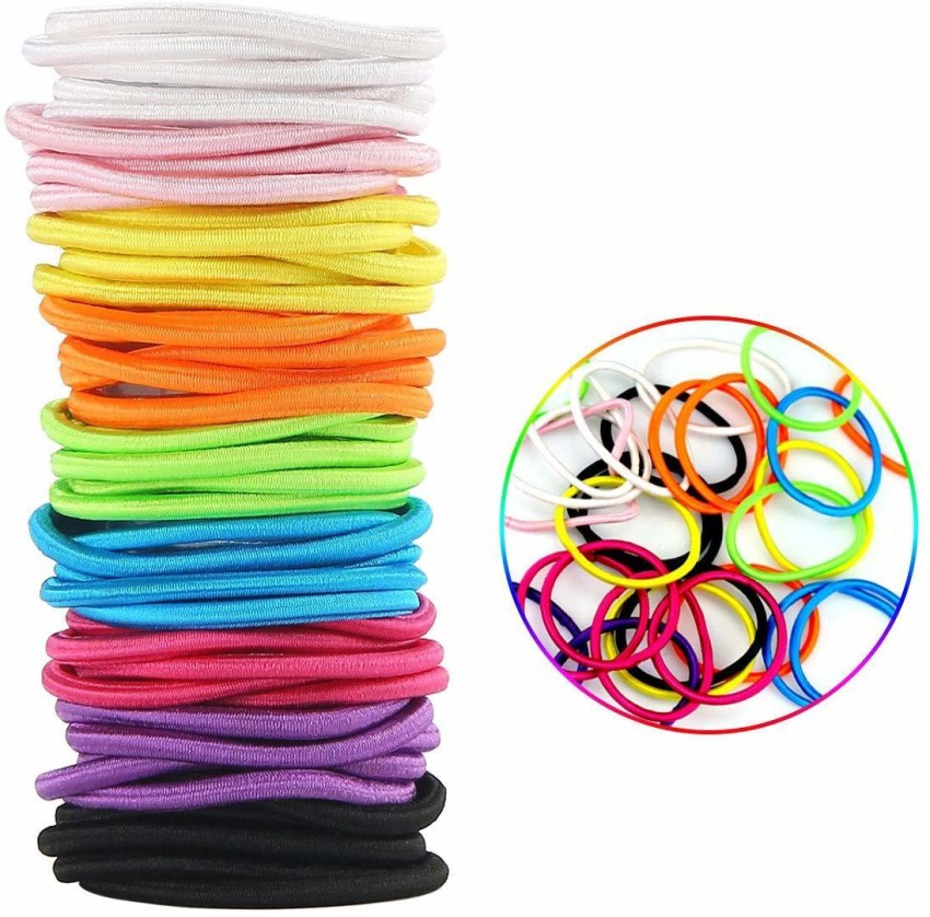 Stylish Spiral Hair Rubber Bands Pack of 5