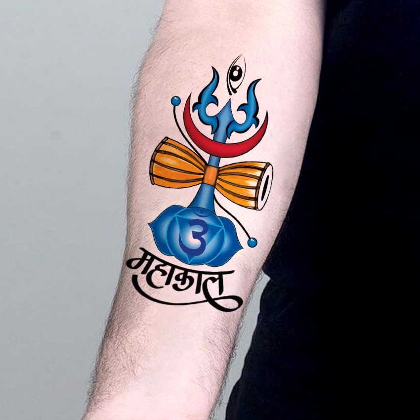 How to make a simple Mahakal tattoo by Tattoo By KK  YouTube