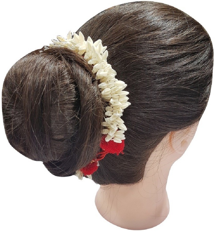 Majik New Style Juda Bun Decoration Gajra For Bridal Accessories For Girls  Hair Band Price in India - Buy Majik New Style Juda Bun Decoration Gajra  For Bridal Accessories For Girls Hair