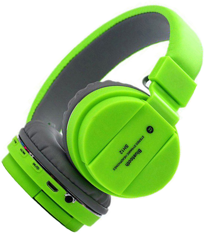 Sh-12 Wireless Bluetooth Headphone With 