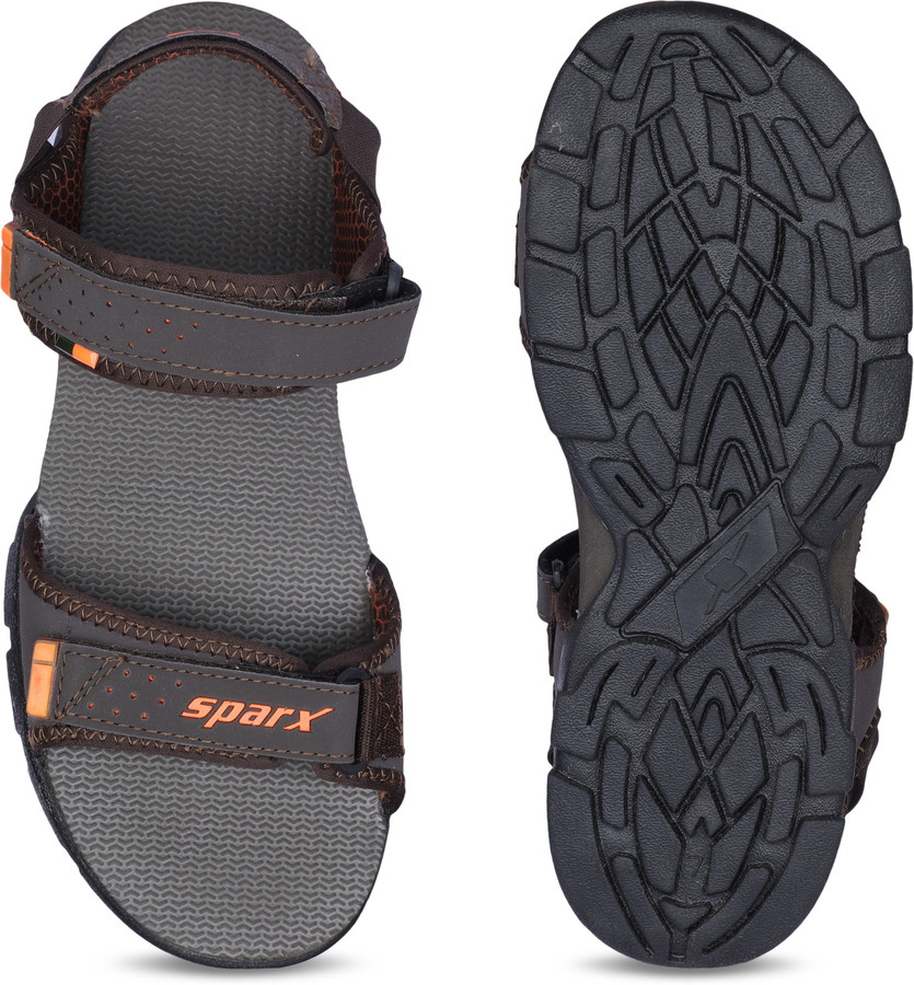 Sparx SS-119 Men Orange Sandals - Buy 