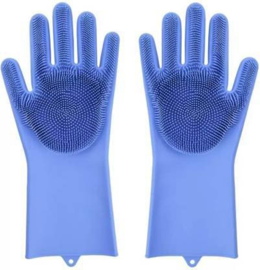 silicone scrubbing gloves price