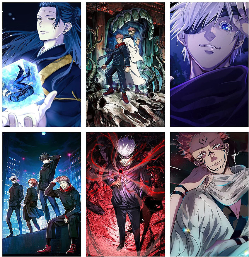 jujutsu kaisen wall poster 250 GSM anime posters for room(size_12x18 inch,multicolor,paper) - pack of 18 Paper Print - Animation & Cartoons posters in India - Buy art, film, design, movie, music, nature jujutsu kaisen wall poster 250 GSM anime posters for room(size_12x18 inch,multicolor,paper) - pack of 18 Paper Print - Animation & Cartoons posters in India - Buy art, film, design, movie, music, nature