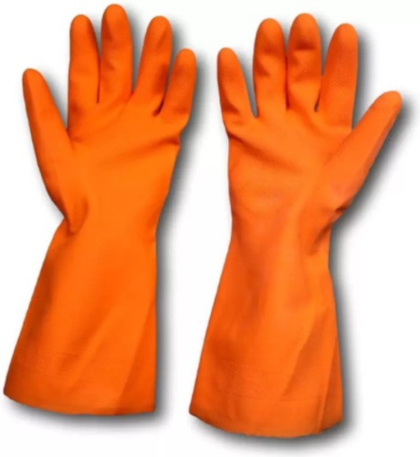 rubber hand gloves for industrial use