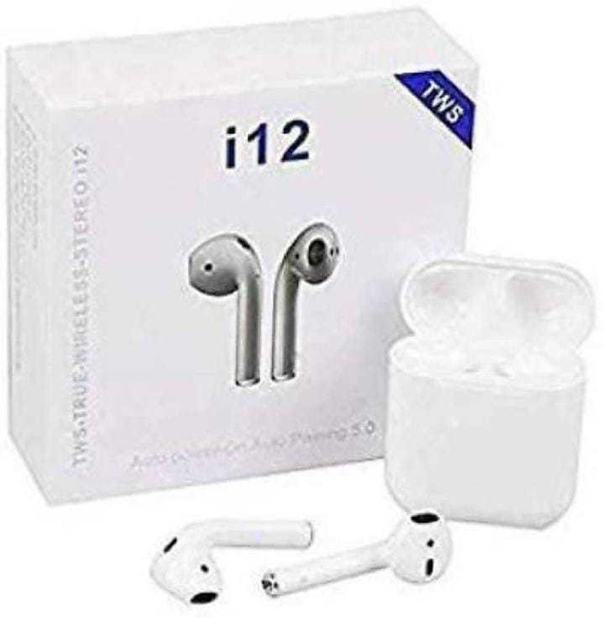 i12 TWS AIRPODS Bluetooth Earphones Touch Sensor Bluetooth Headset Price in India Buy i12 TWS AIRPODS Bluetooth Earphones Touch Sensor Bluetooth Headset online at Shopsy.in