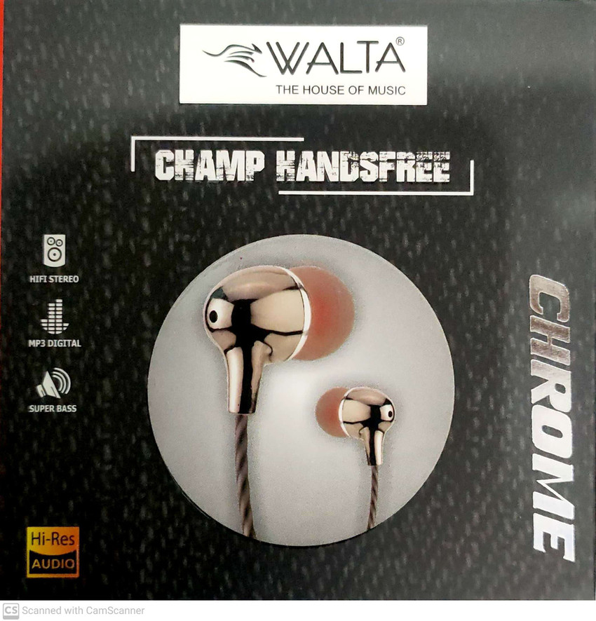 WALTA Wired Headset Price in India 