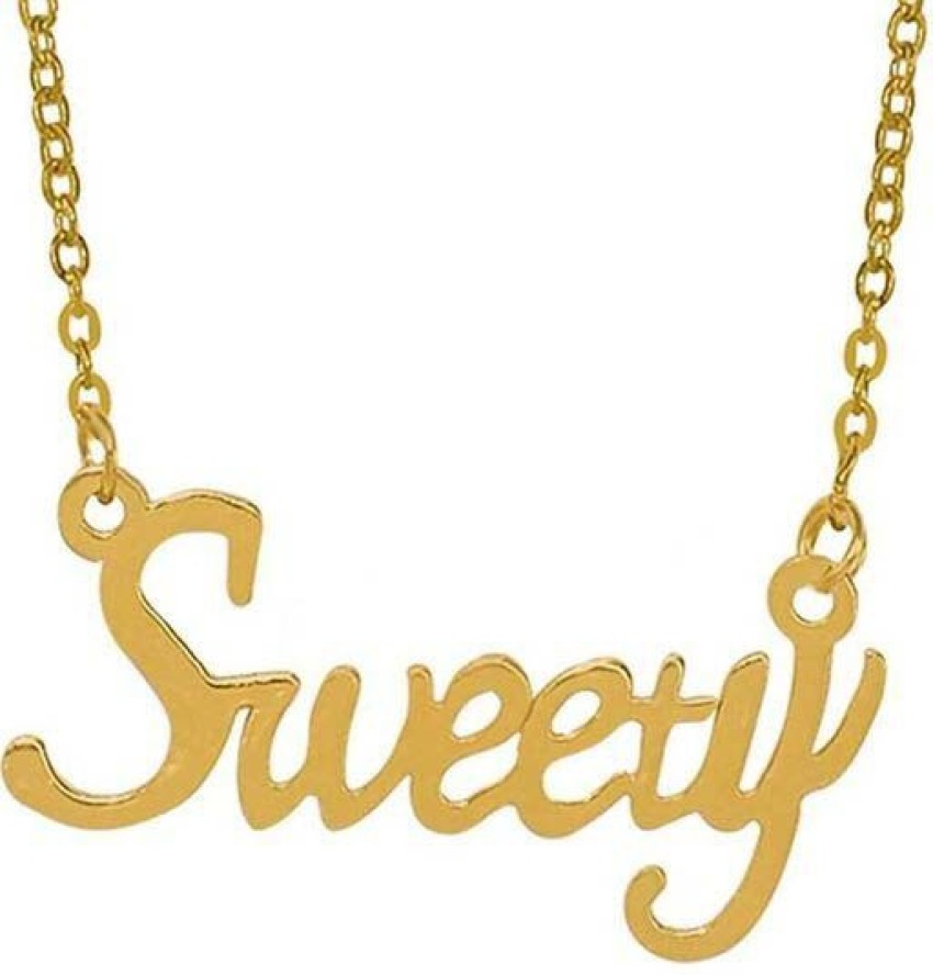 sweety name pendant