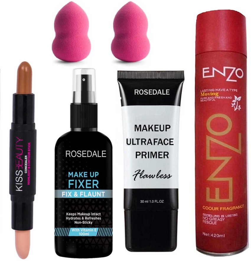 BUY TYA Fixer Primer Contour Puff Enzo Hair Holding Styling Spray Price in  India - Buy BUY TYA Fixer Primer Contour Puff Enzo Hair Holding Styling  Spray online at 