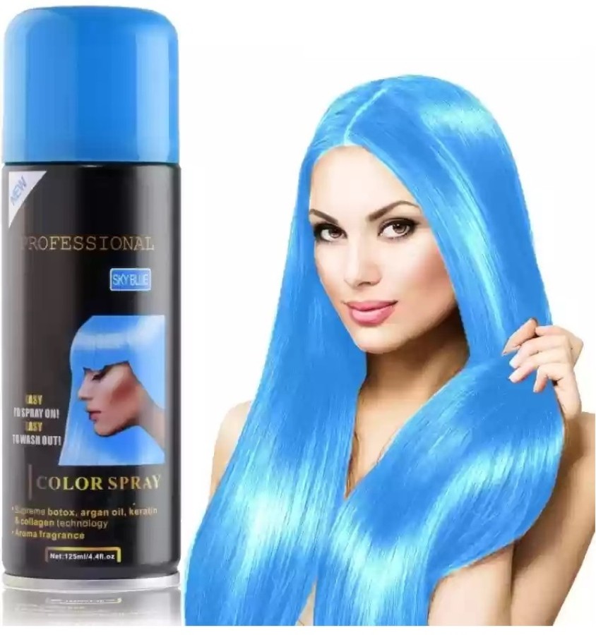 EVERERIN Temporary Hair Highlights Spray , blue - Price in India, Buy  EVERERIN Temporary Hair Highlights Spray , blue Online In India, Reviews,  Ratings & Features 