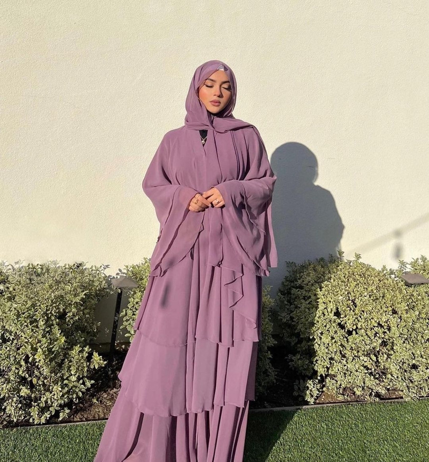 Burqa for women s Stylish dubai style new modest model layer Abaya burkha. Pure Georgette Self Design Solid Houndstooth Burqa With Hijab Price in India Buy Burqa for women s Stylish dubai style