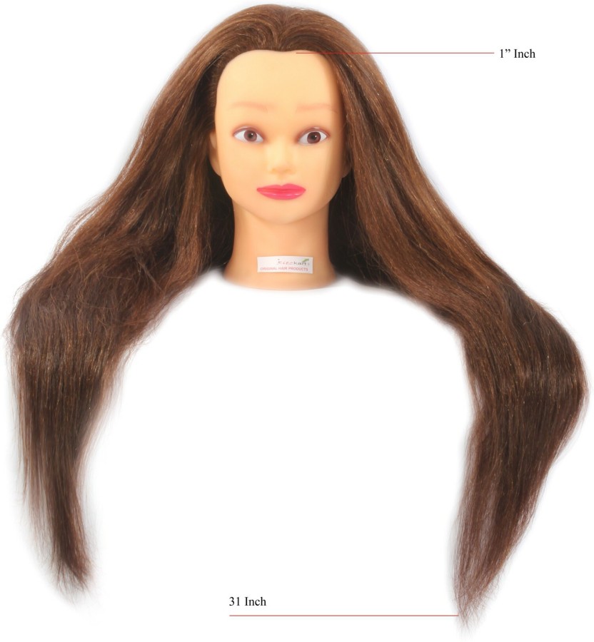 Fully Synthetic Hair Dummy For Saloon Student Practice  Amazonin Beauty